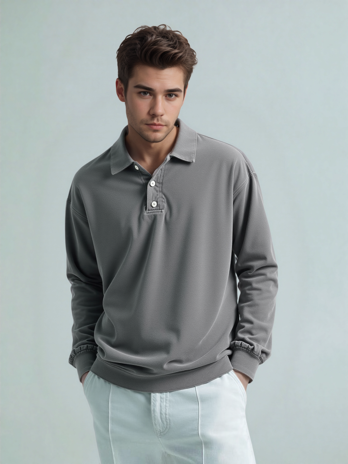 Elijah™ | Vintage Langarmshirt