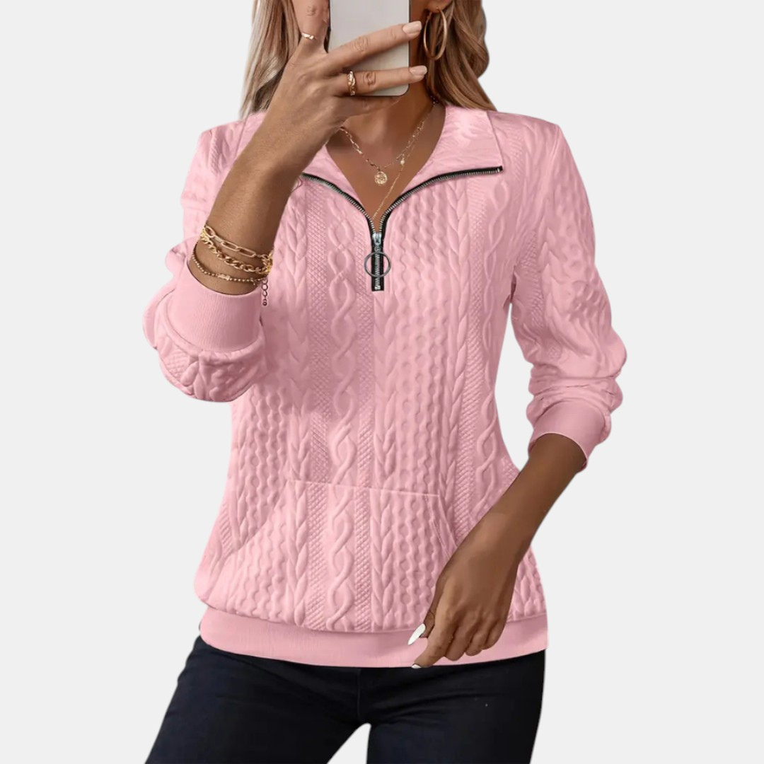 Leokadia - Bluza z Długim Rękawem