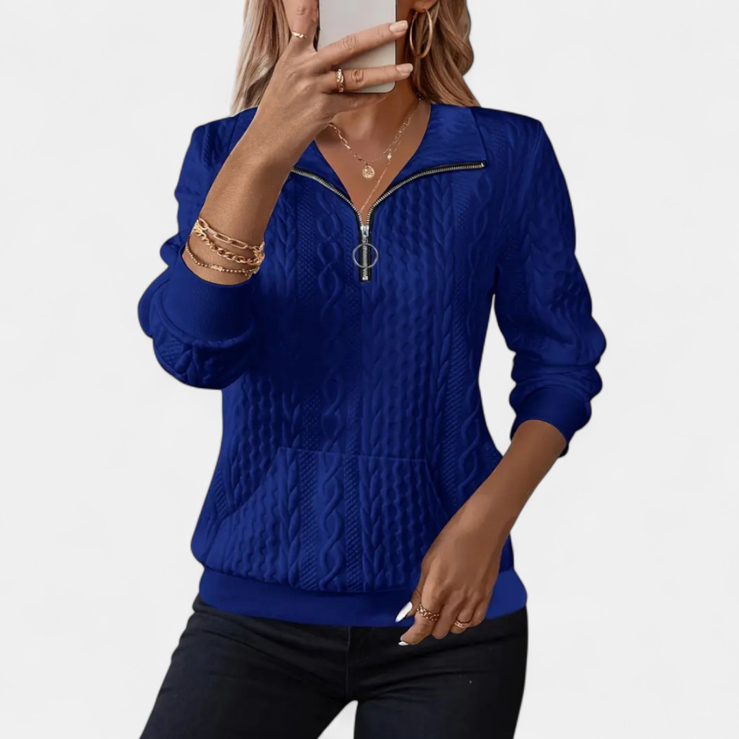 Leokadia - Bluza z Długim Rękawem