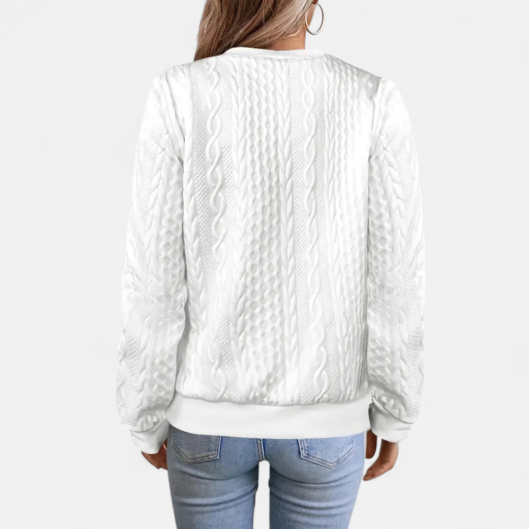 Danuta - Kurtka Bomber z Teksturą