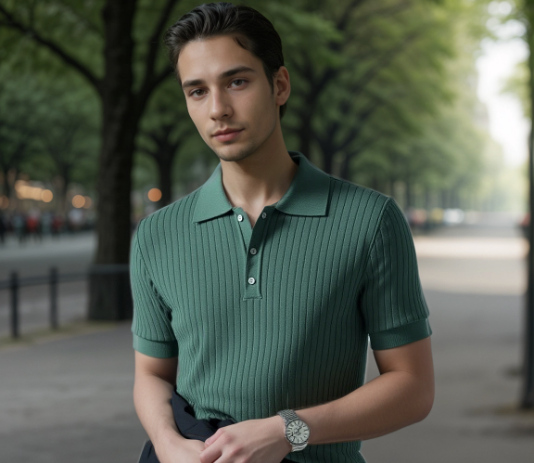 Kim - Koreanische Gestreifte Polo