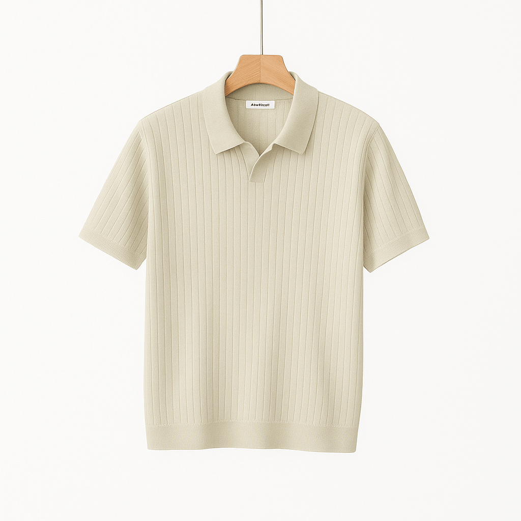 Lucas Strick Poloshirt Herren Kurzarm