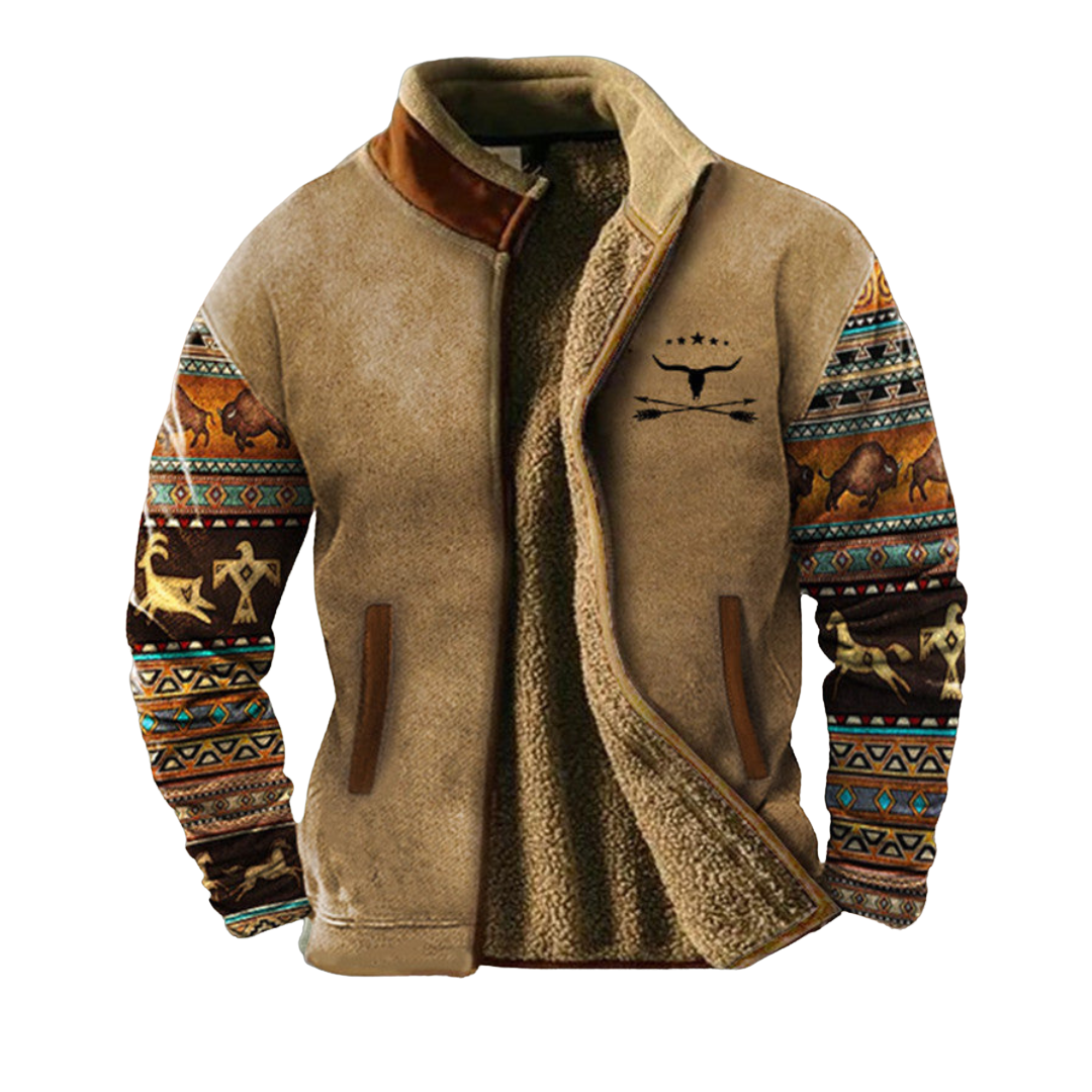 Mathéo – męska casualowa kurtka polarowa