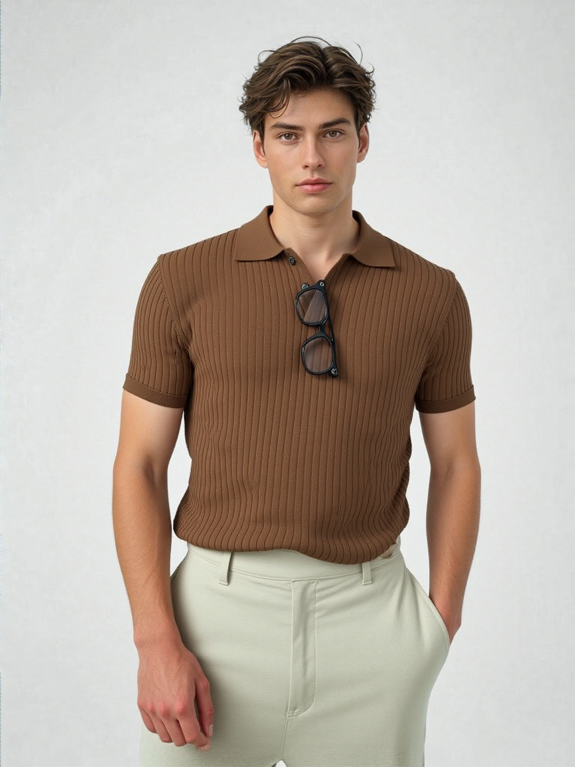 Kim - Koreanische Gestreifte Polo