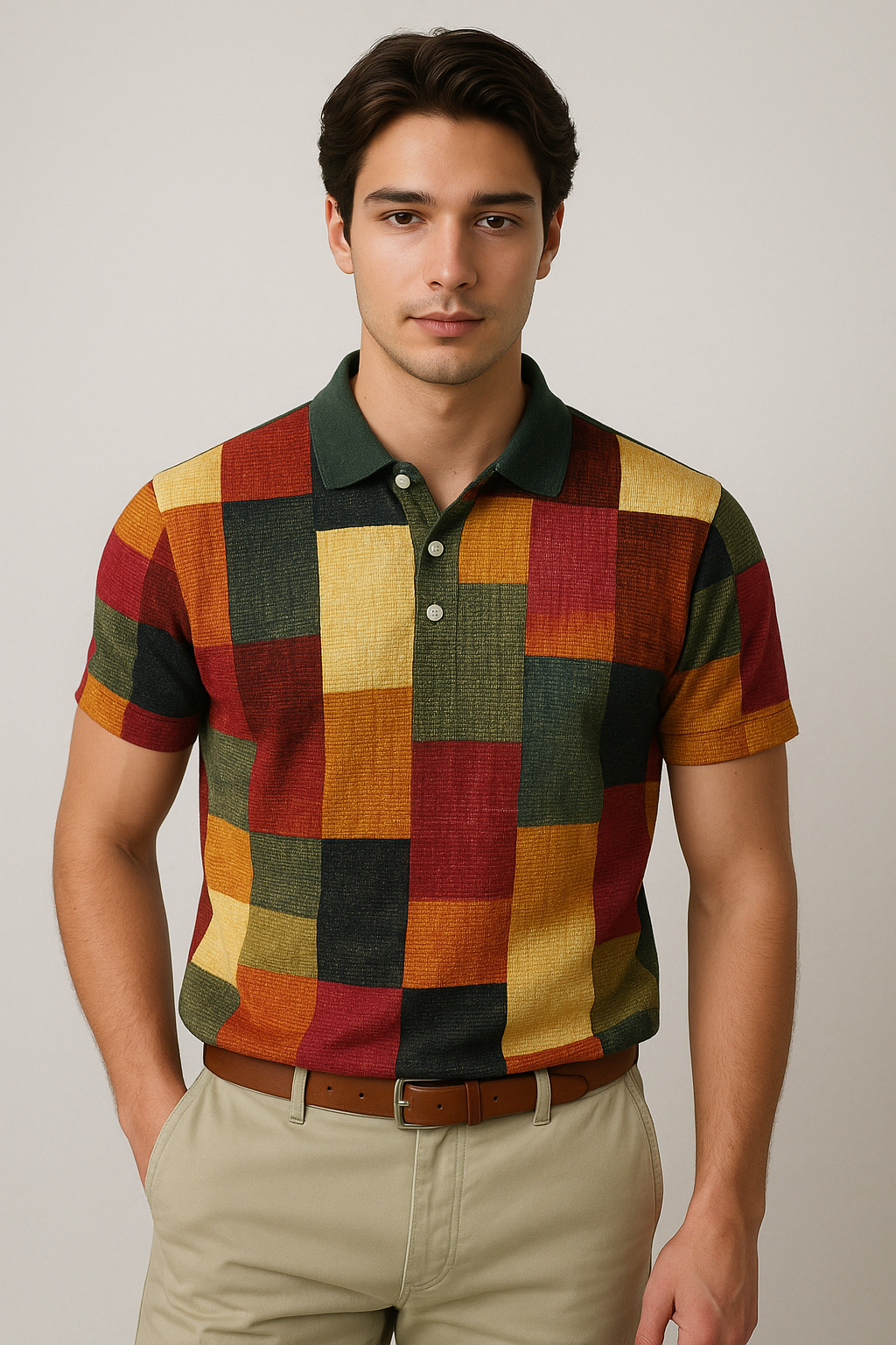 Raffaele™ MEHRFARBIGES POLO IM MODERNEN STIL