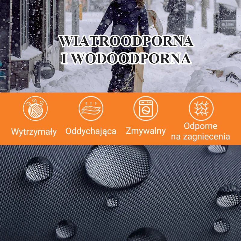 ❄️Winter Specials❄️ Damski płaszcz parka średniej długości z dzianinowymi rękawami Patchwork