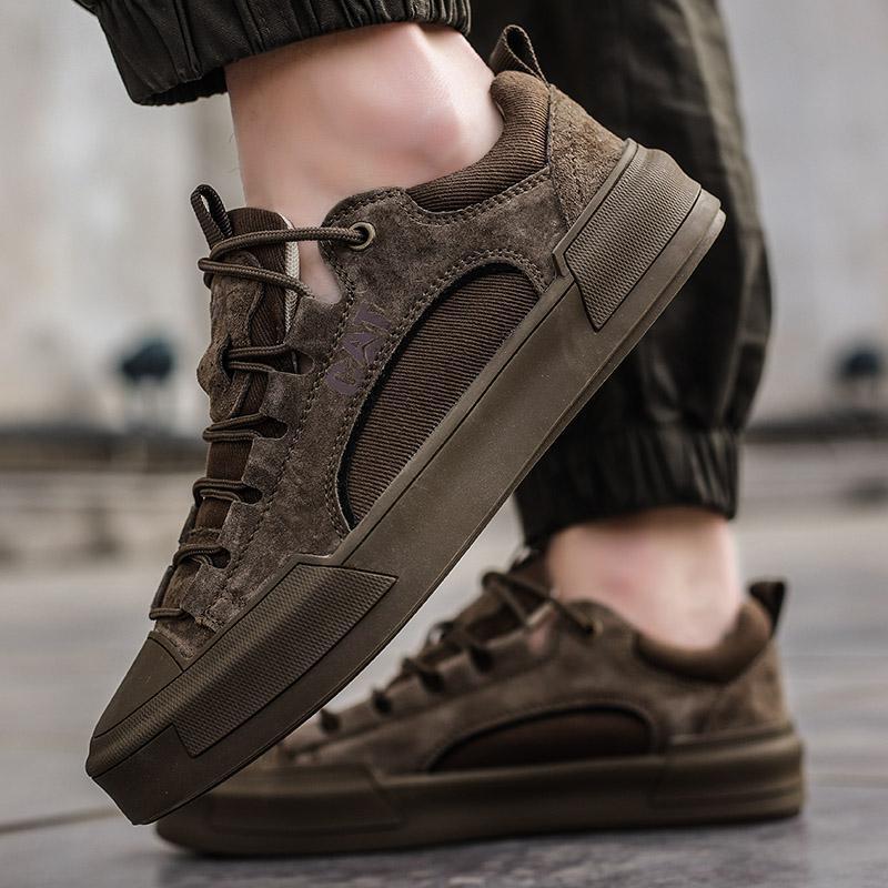 UrbanEdge - Skórzane sneakersy