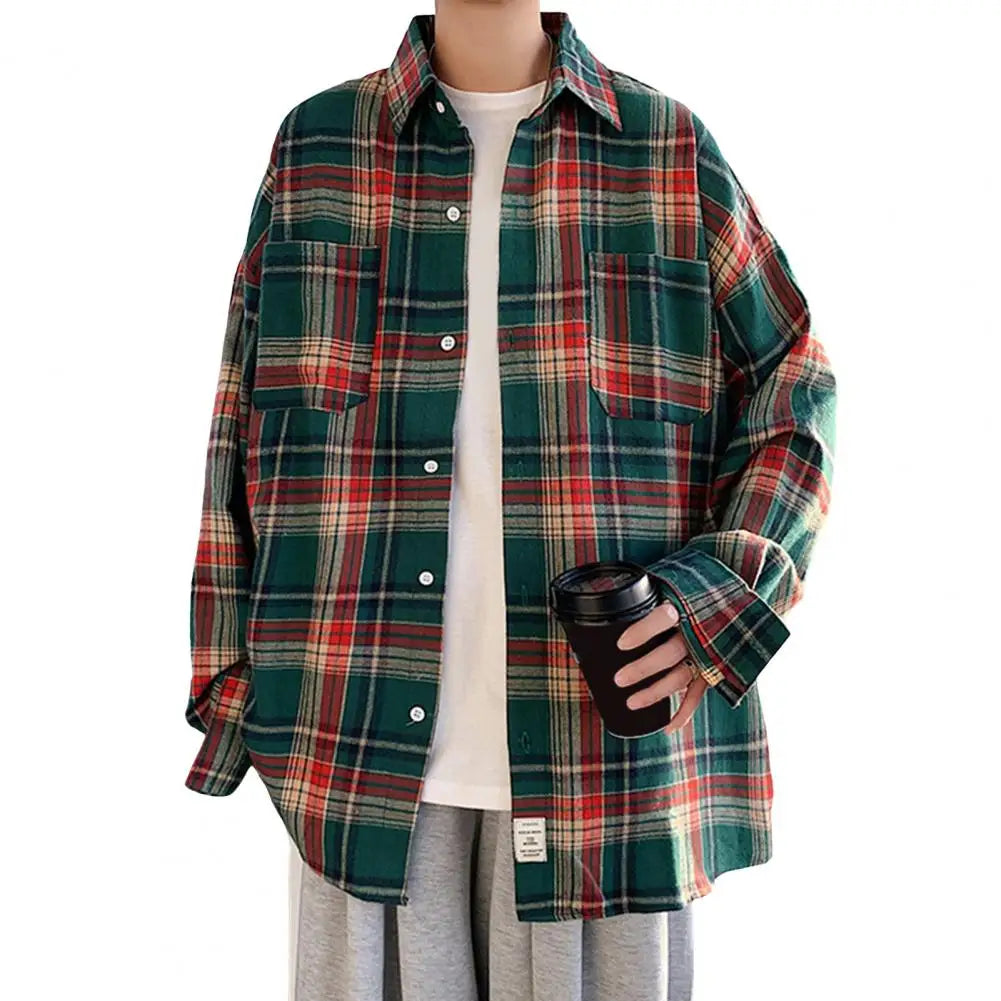 Sem - Herren Karierte Hemd