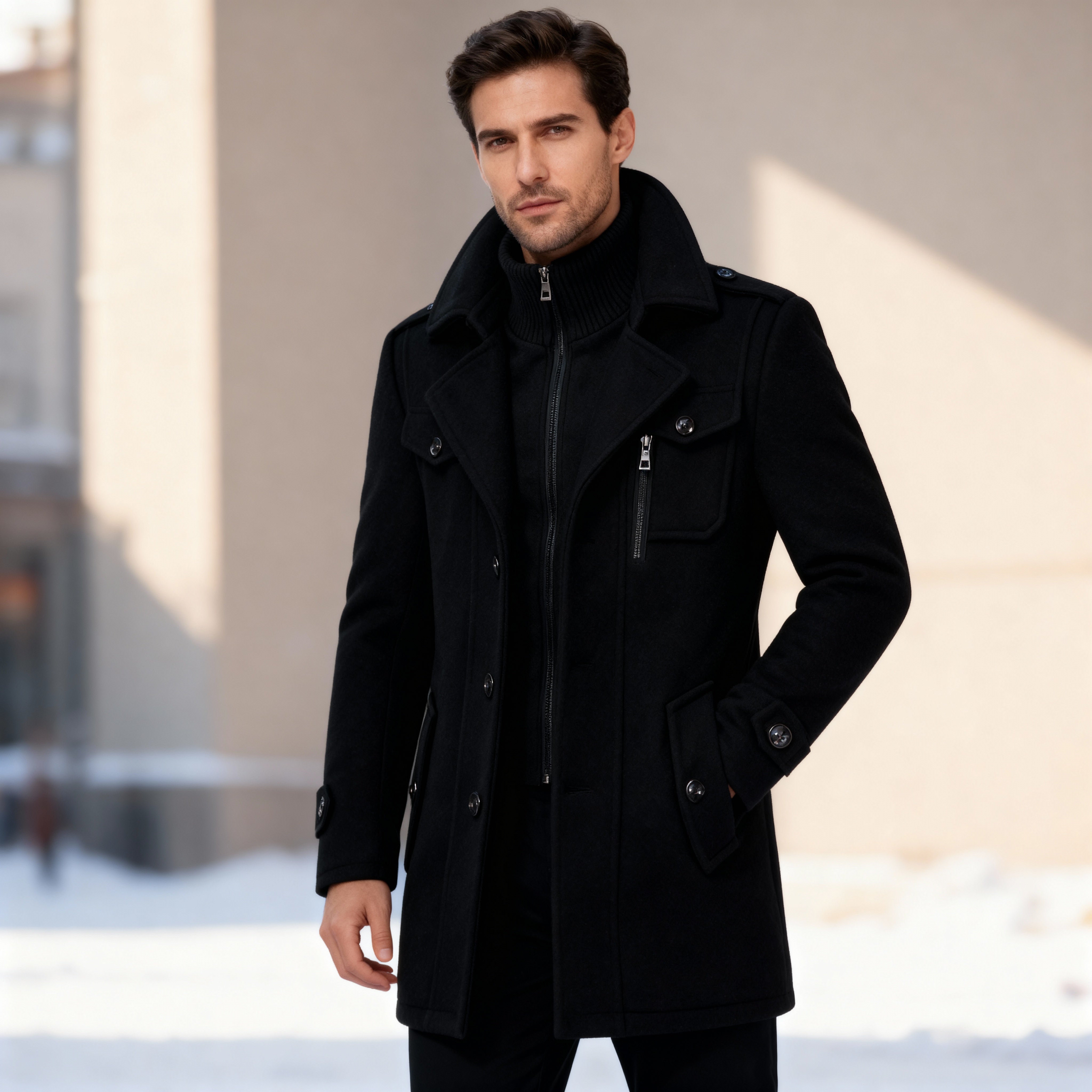 Matteo | Klasyczna Kurtka na Jesień i Zimę